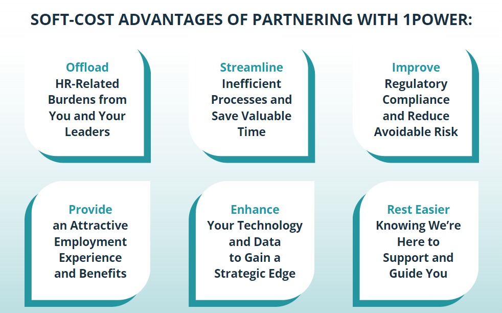 1Power PEO Soft Cost Savings